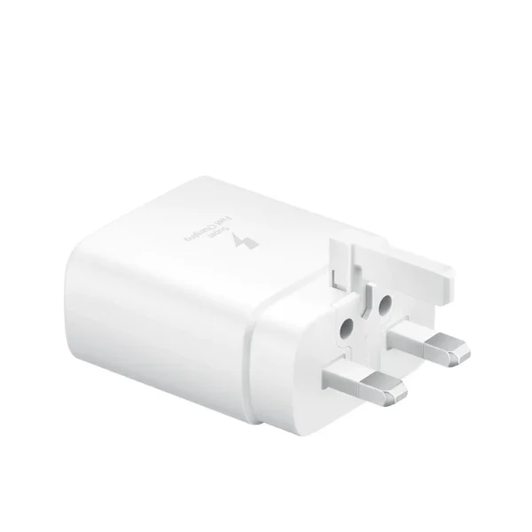 Felectrico - 45W Super Fast Charger USB Type C to USB Type C with Uk Plug 3 Pin white