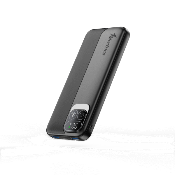 Felectrico 10,000mAh Portable Power Bank Fast Charging - Dual USB Type C Quick Charge Powerbank - PD20W