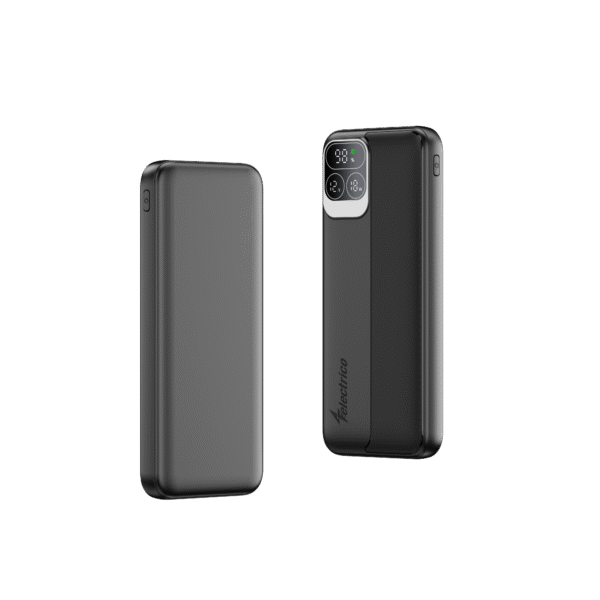 Felectrico 10,000mAh Portable Power Bank Fast Charging - Dual USB Type C Quick Charge Powerbank - PD20W