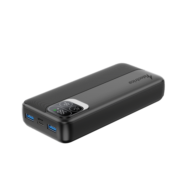 Felectrico 20,000mAh Portable Power Bank Fast Charging - Dual USB Type C Quick Charge Powerbank - PD22W